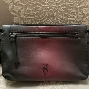 Simply Vera Vera Wang burgundy Ombre Crossbody